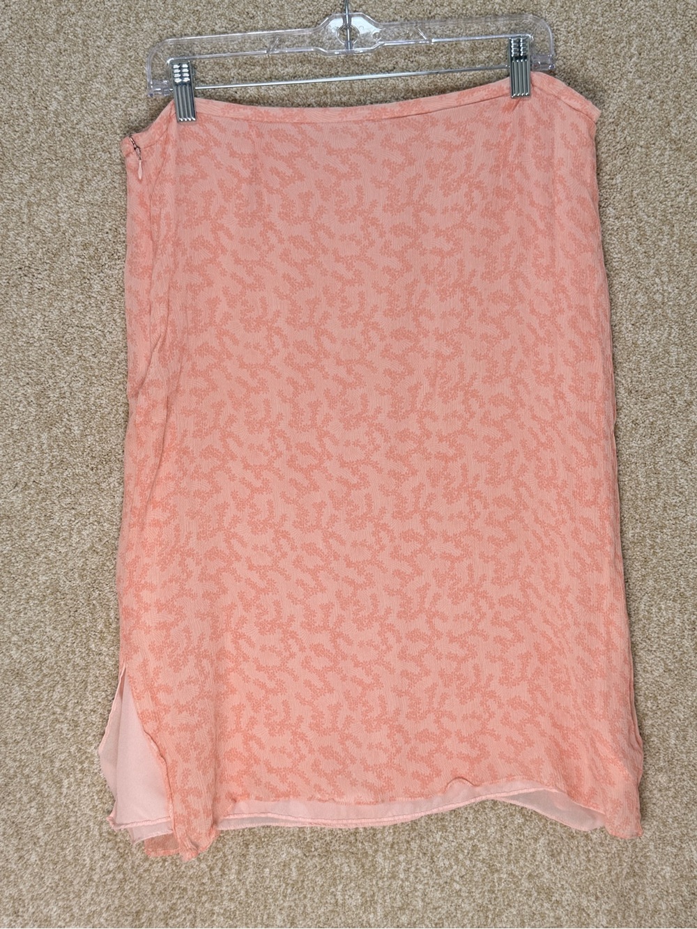 Imperfect pink floral skirt XL lined feminine merona target discontinued fairy